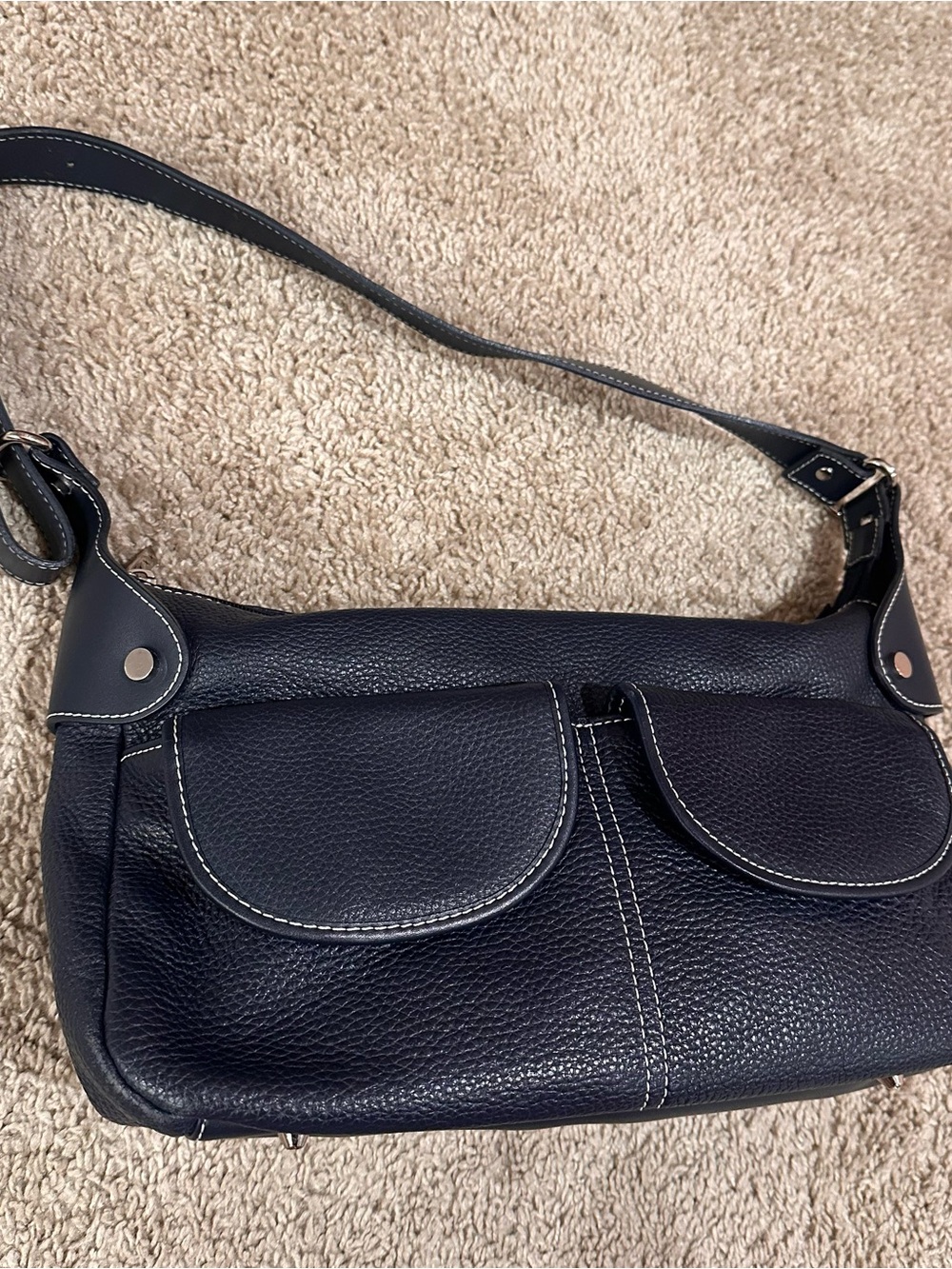 Maxx New York Leather Shoulder Pag